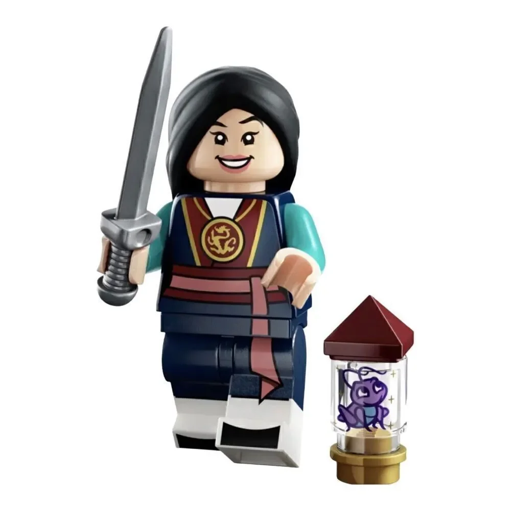 LEGO Mulan minifigure 71038  Series Disney 100th mini figure 100th mini figure